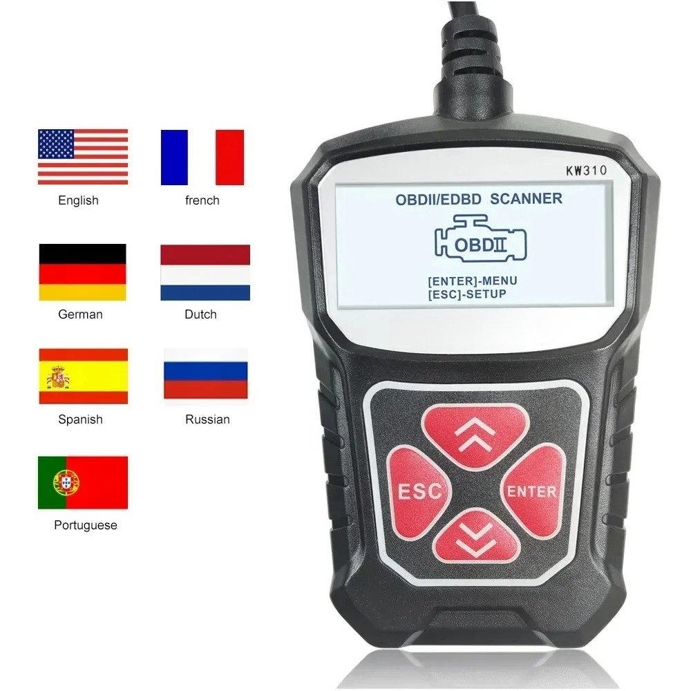 Car Diagnostic Tool - KW310 OBD2 Auto-Diagnosegerät Automotive ODB2 OBD