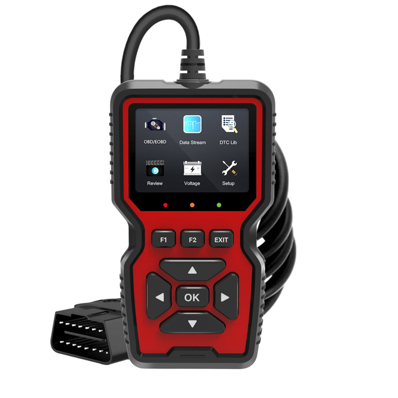 Car Diagnostic Tool - V519 OBDII Code-Lesegerät Auto-Diagnose-Scan-Tool Auto-Spannungsprüfer Motor-Fehlercode-Scanner