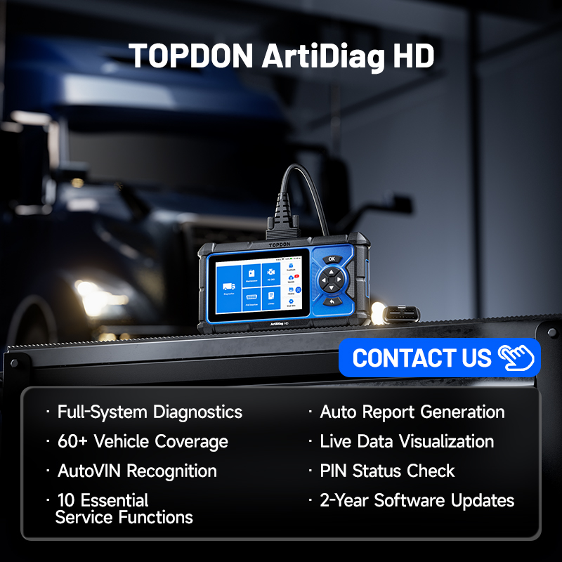 Car Diagnostic Tool - TOPDON Artidiag HD Vollsystem-Abdeckung für 60