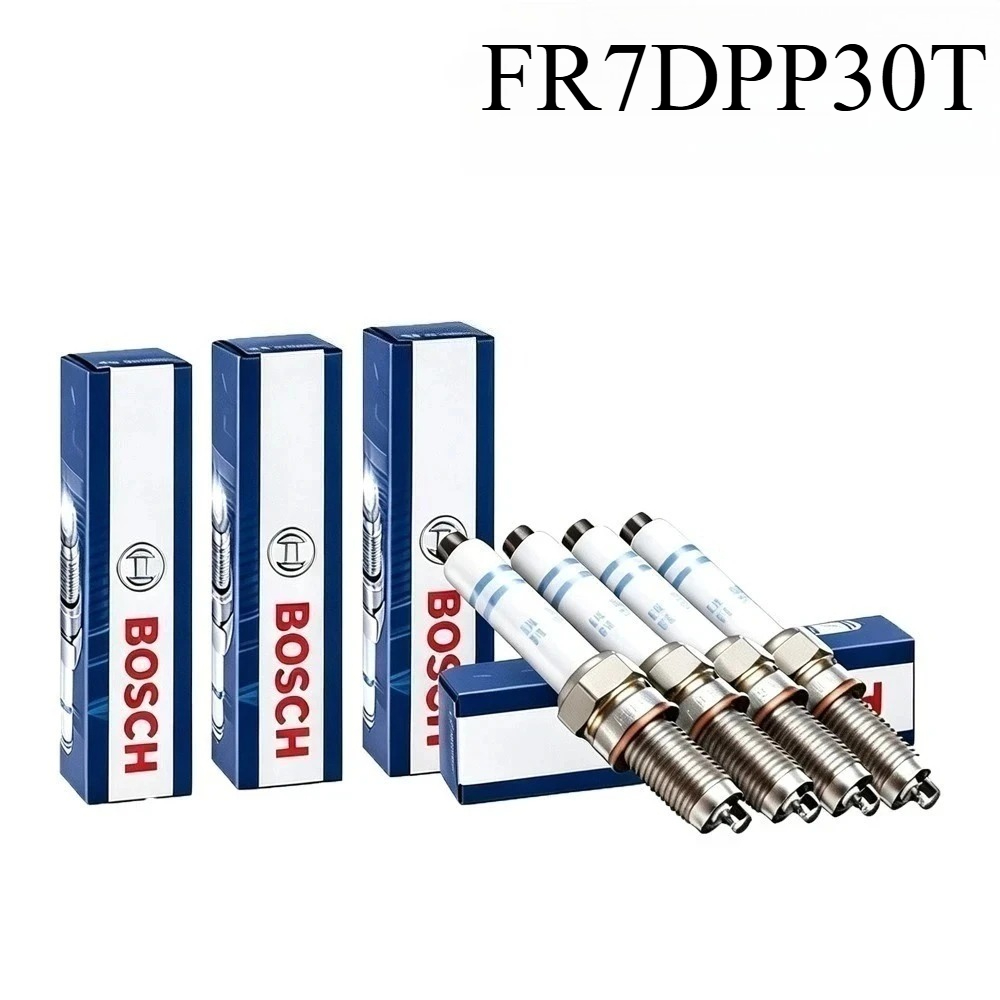 Bosch Spark Plug Platinum - Original Bosch FR7DPP30T Platin-Zündkerze für Geely
