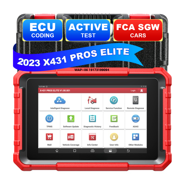 Car Diagnostic Tool - Professioneller X431 Pros Elite OBD2 Auto-Diagnosescanner
