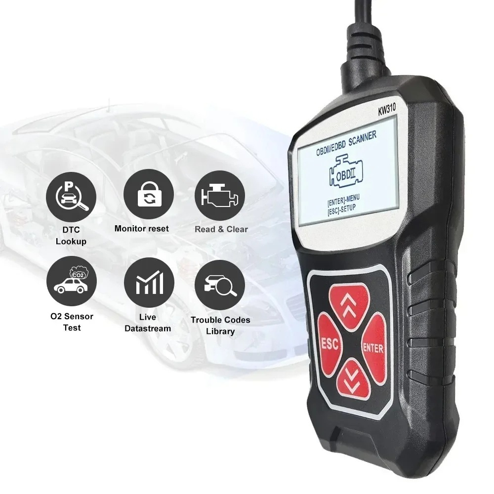KW310 OBD2 Auto-Diagnosegerät  – Car Diagnostic Tool Bewertung und Preis