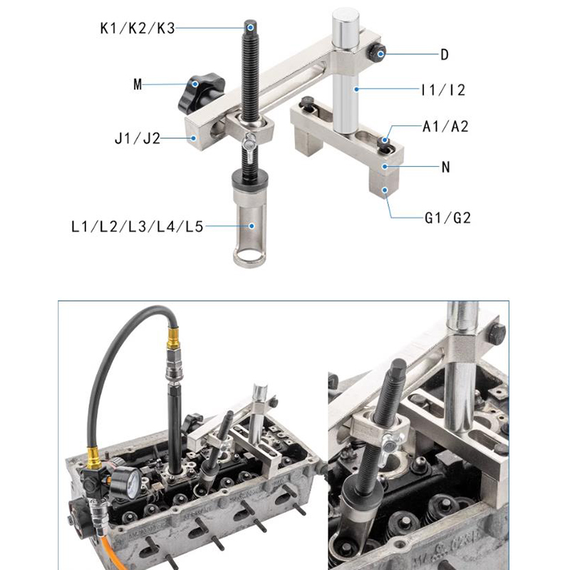 Zylinderkopf-Serviceset, Werkz – Spring Compressor Tool Bewertung und Preis