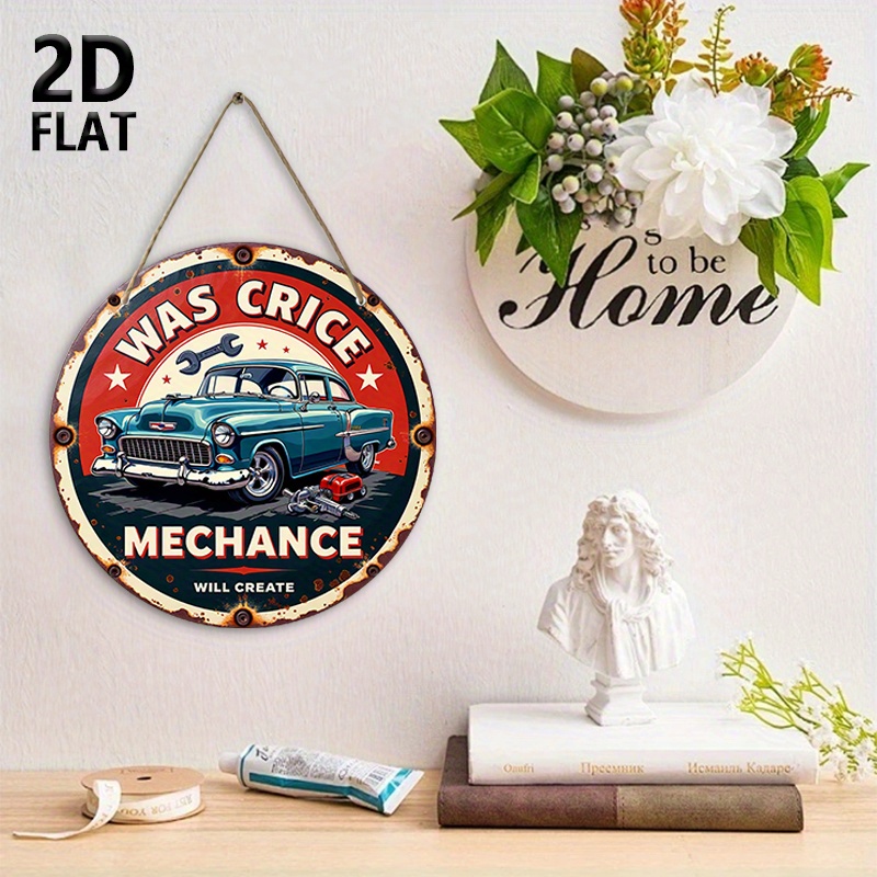 2D-Flugzeug, Retro-Autoreparat – Auto Repair Shop Logo Bewertung und Preis