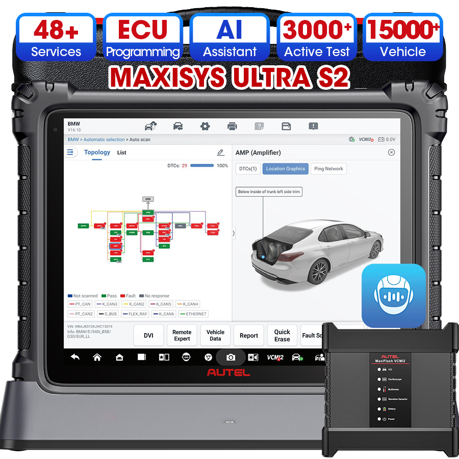 Autel Ultra S2 KI-Assistent Gr – Car Diagnostic Tool Bewertung und Preis
