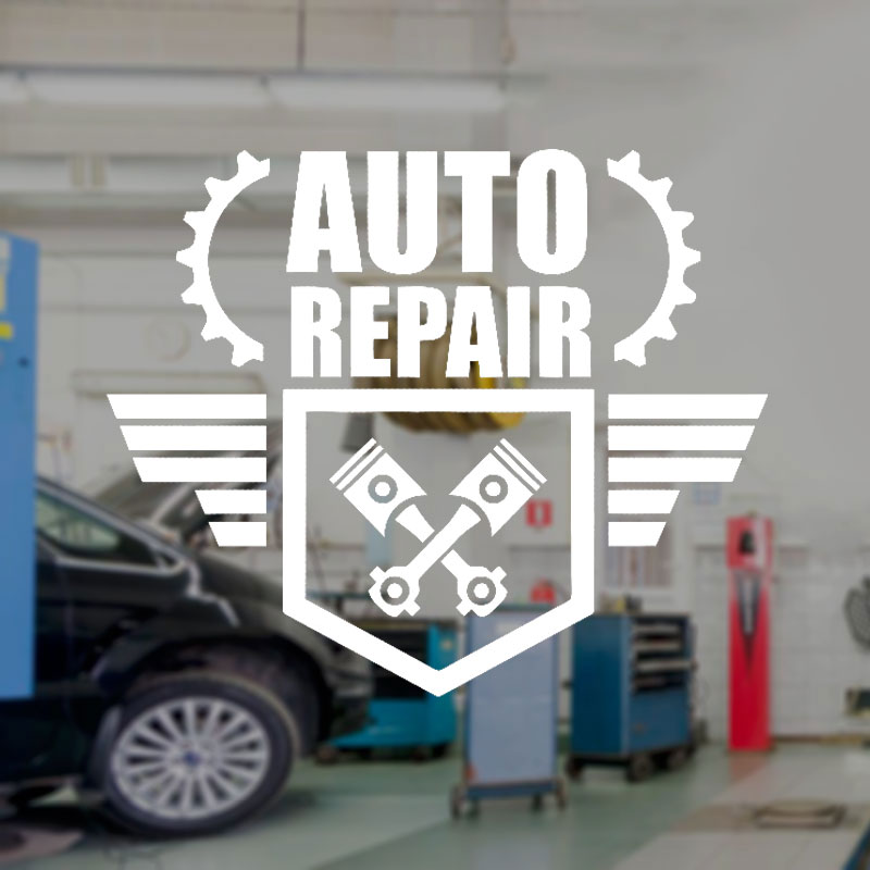 Auto Reparatur Wandtattoo Auto – Auto Repair Shop Logo Bewertung und Preis